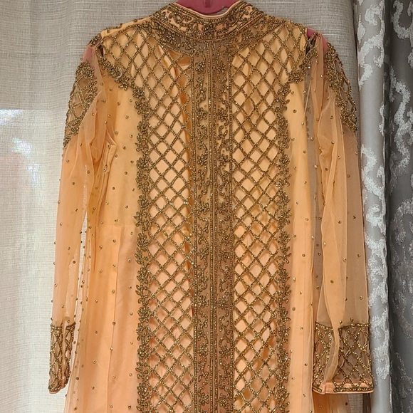 Women's Indian Bridal Tunic Lehenga Dress - Picture 5 of 12